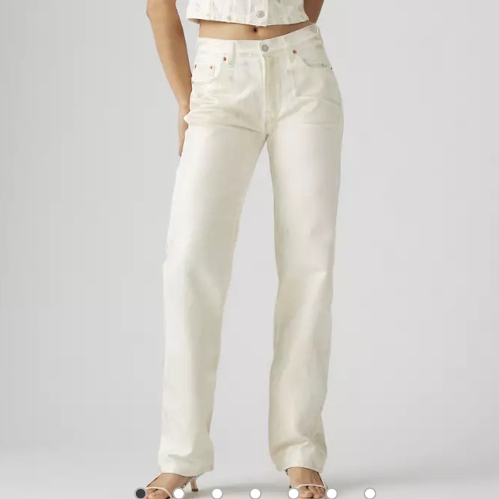 NWT Levi's 501 Coated Jeans Straight Leg 30/32 - RETAIL $128